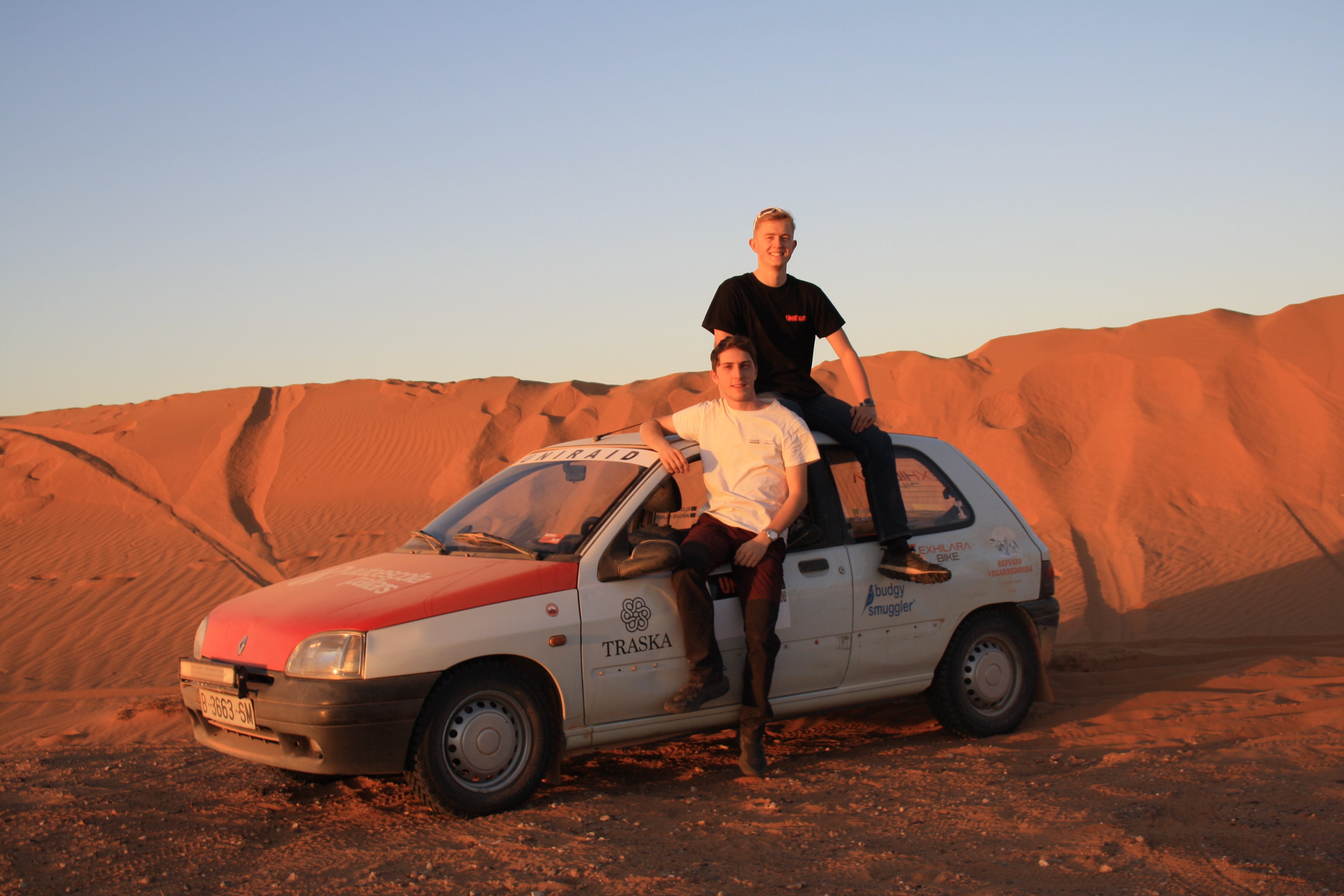 Traversing the Moroccan Desert