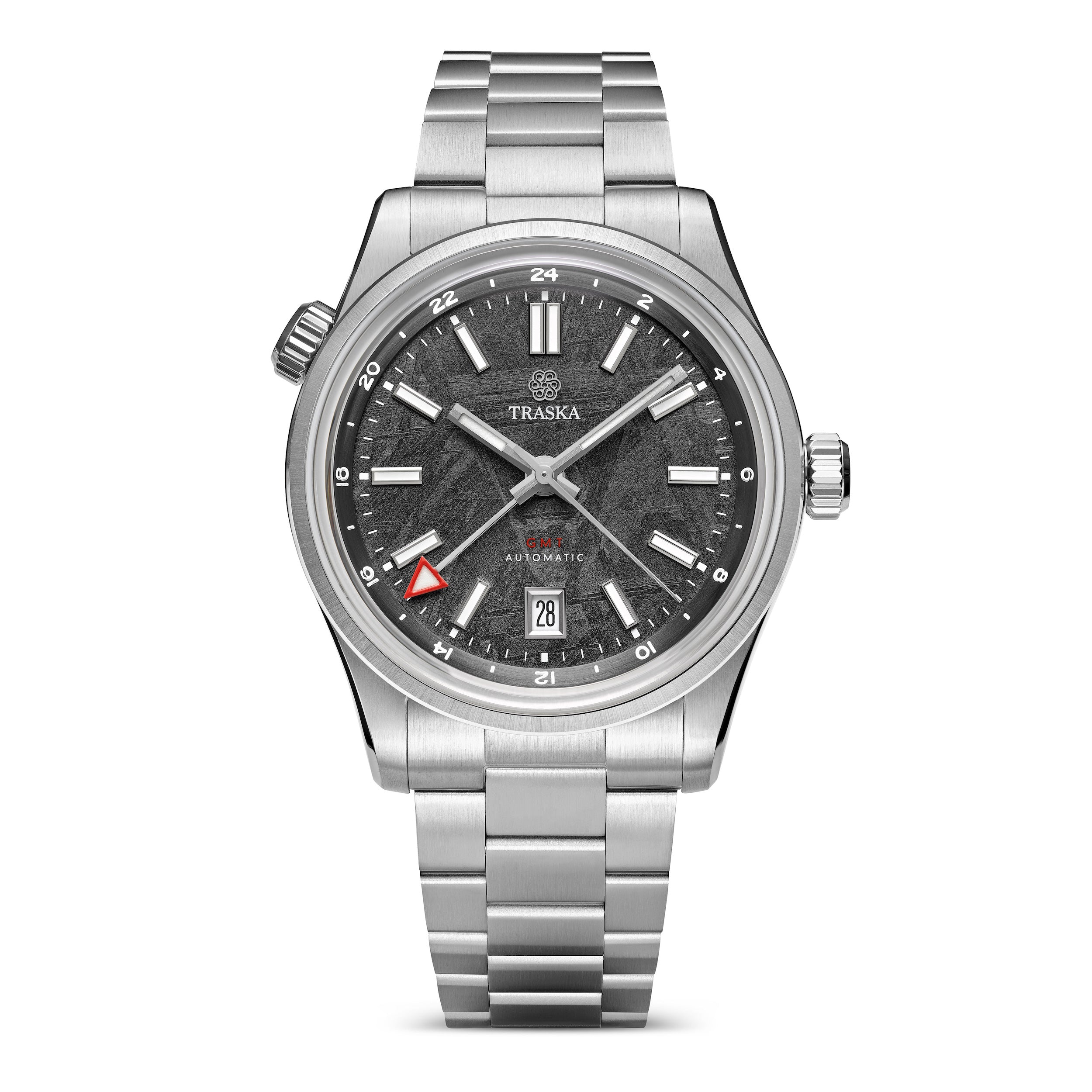TRASKA Venturer GMT Meteorite Dark