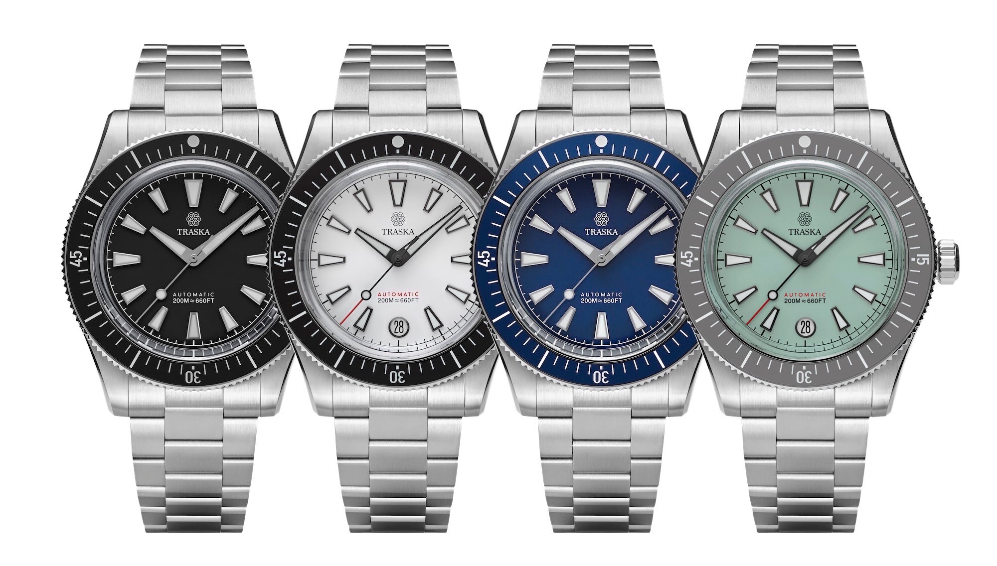 TRASKA Watches｜Vintage-Inspired Mechanical Sport Watches
