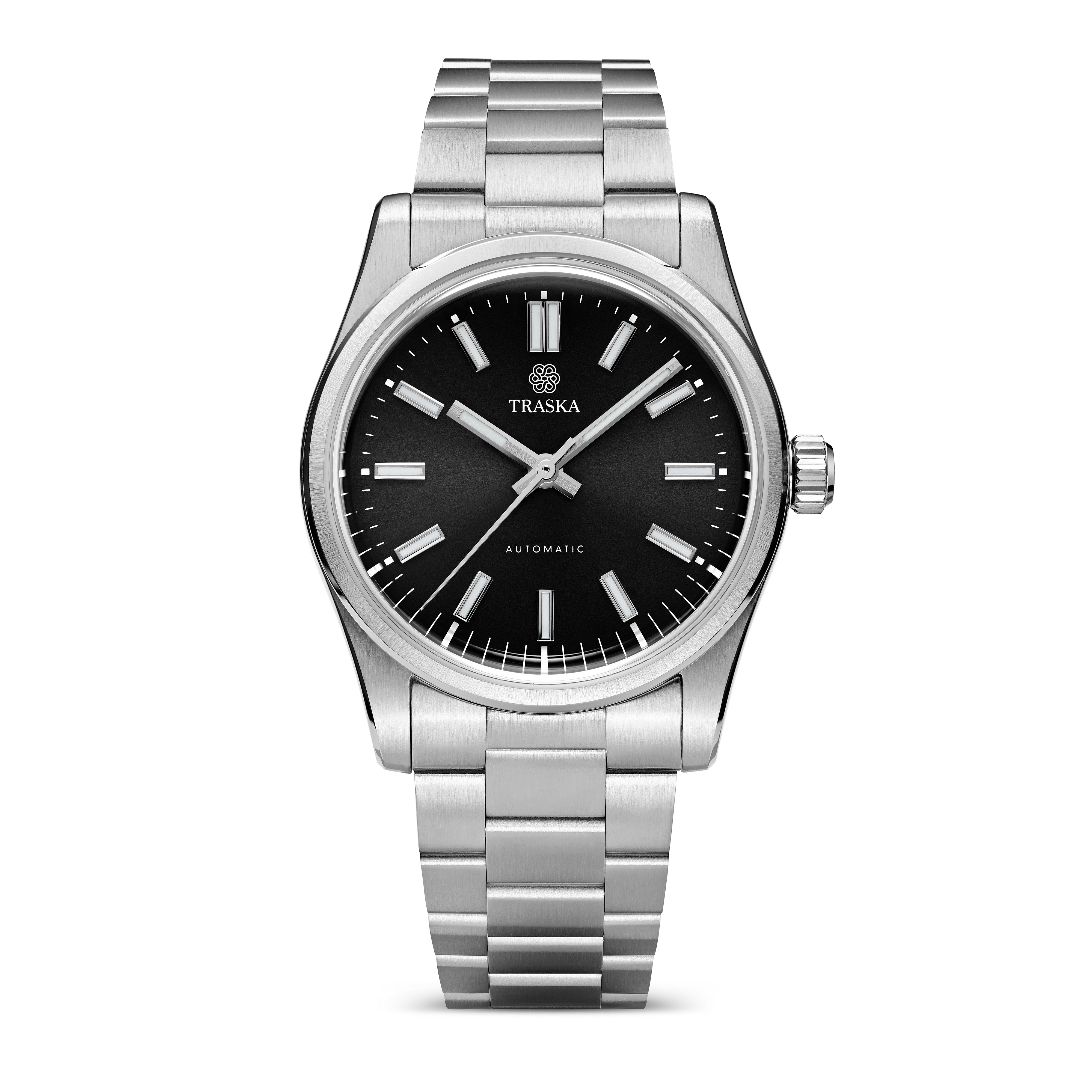 値下げ　traska ダイバーズウォッチ　ブラック Slate Black | Commuter